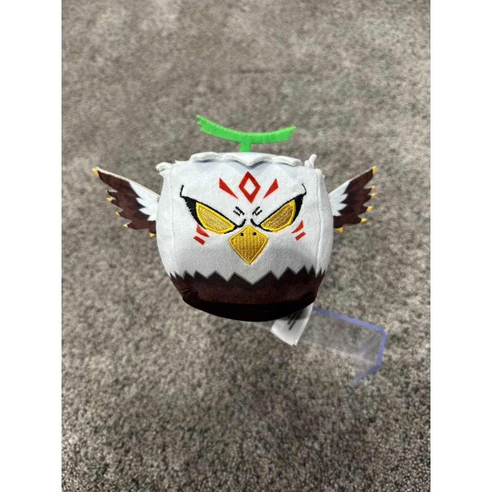 Blox Fruits Falcon Fruit Plush Roblox Gamer Robot LLC White Brown Toy